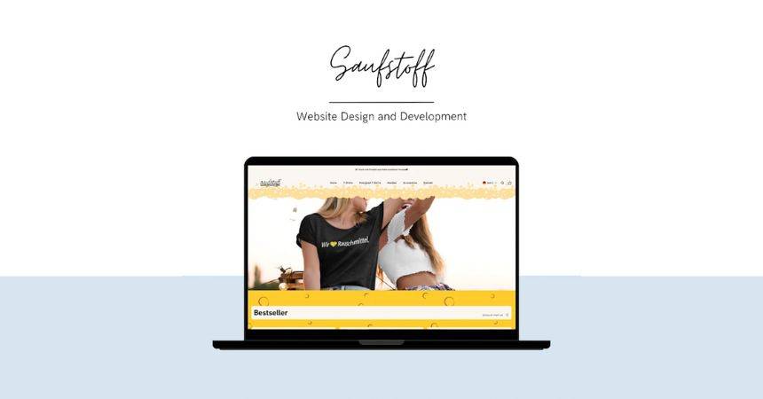 Sanfstoff Website design & development | Shopify InitSat